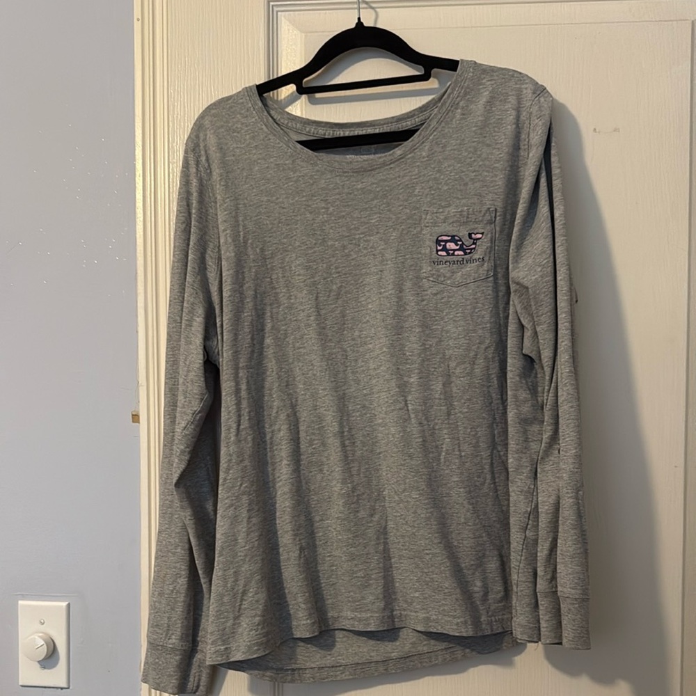 Vineyard Vines Gray Long Sleeve Shirt